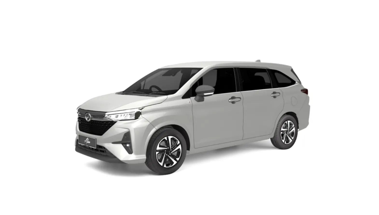 Alza Glittering Silver (contoh)